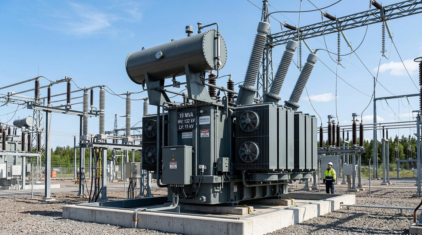 High Voltage Power Transformers 132kV Pakistan